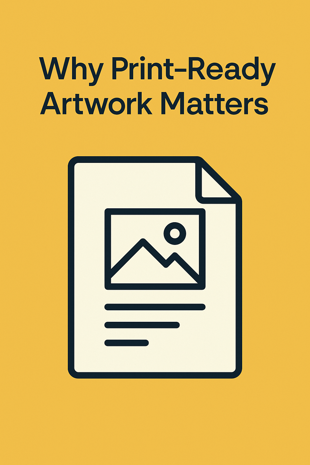 Why Print Ready Artwork Matters (and What That Actually Means)