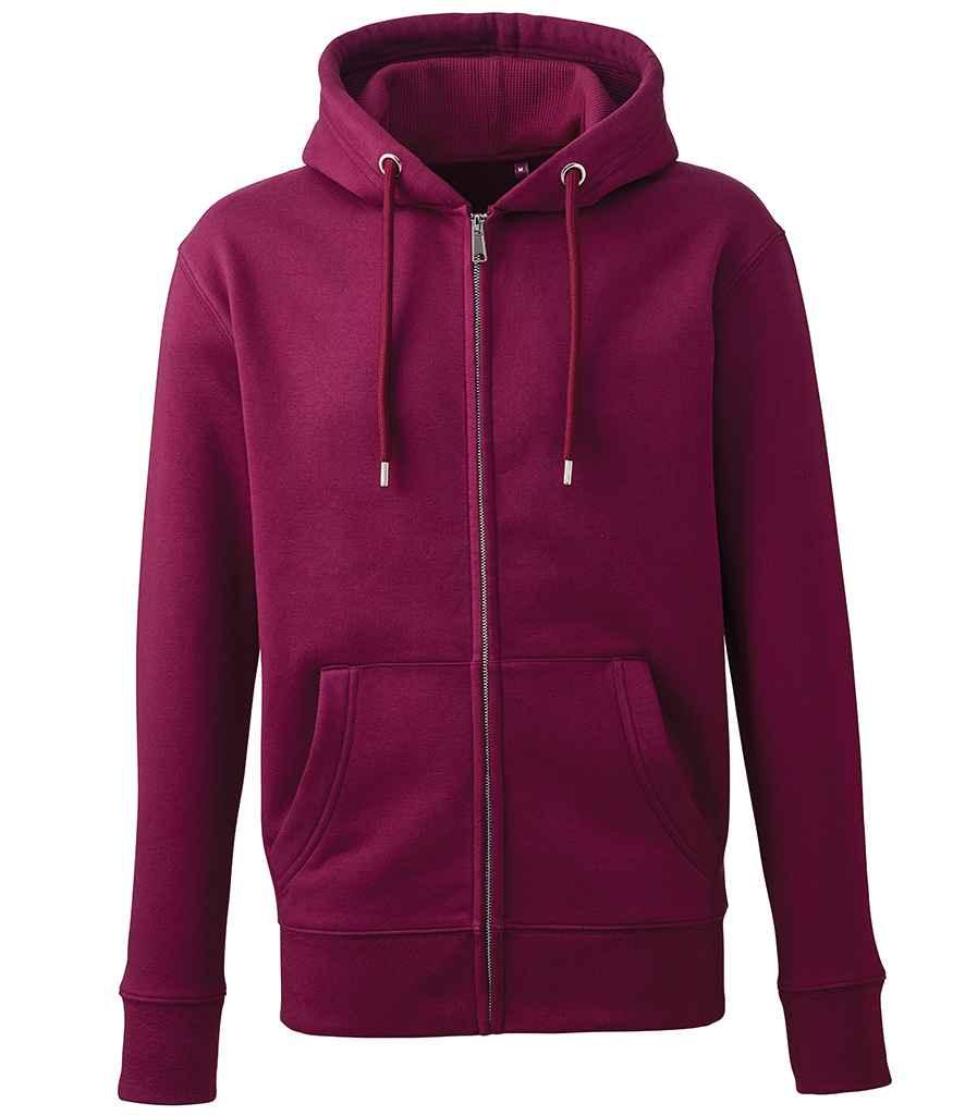 Personalised Custom Branded Anthem Organic Full Zip Hoodie - AM002 - Brand It Essex Ltd