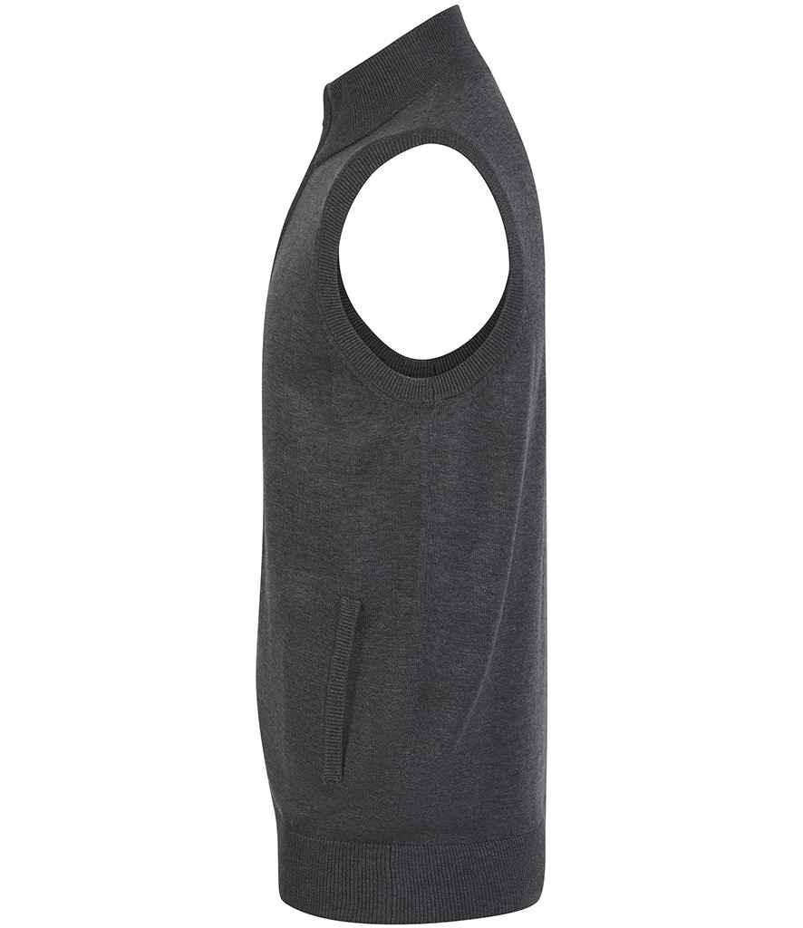 Personalised Custom Branded Henbury Sleeveless Zip Through Jumper - Brand It Essex Ltd