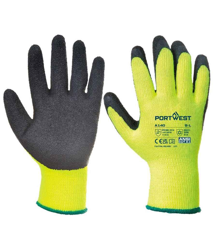 Personalised Custom Branded Portwest Thermal Grip Gloves - PW071 - Brand It Essex Ltd