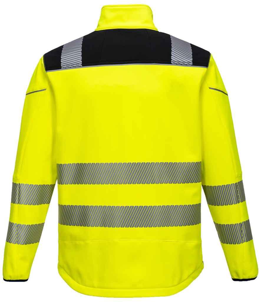 Portwest PW3 Hi-Vis Soft Shell Jacket - PW1011 - Brand It Essex Ltd