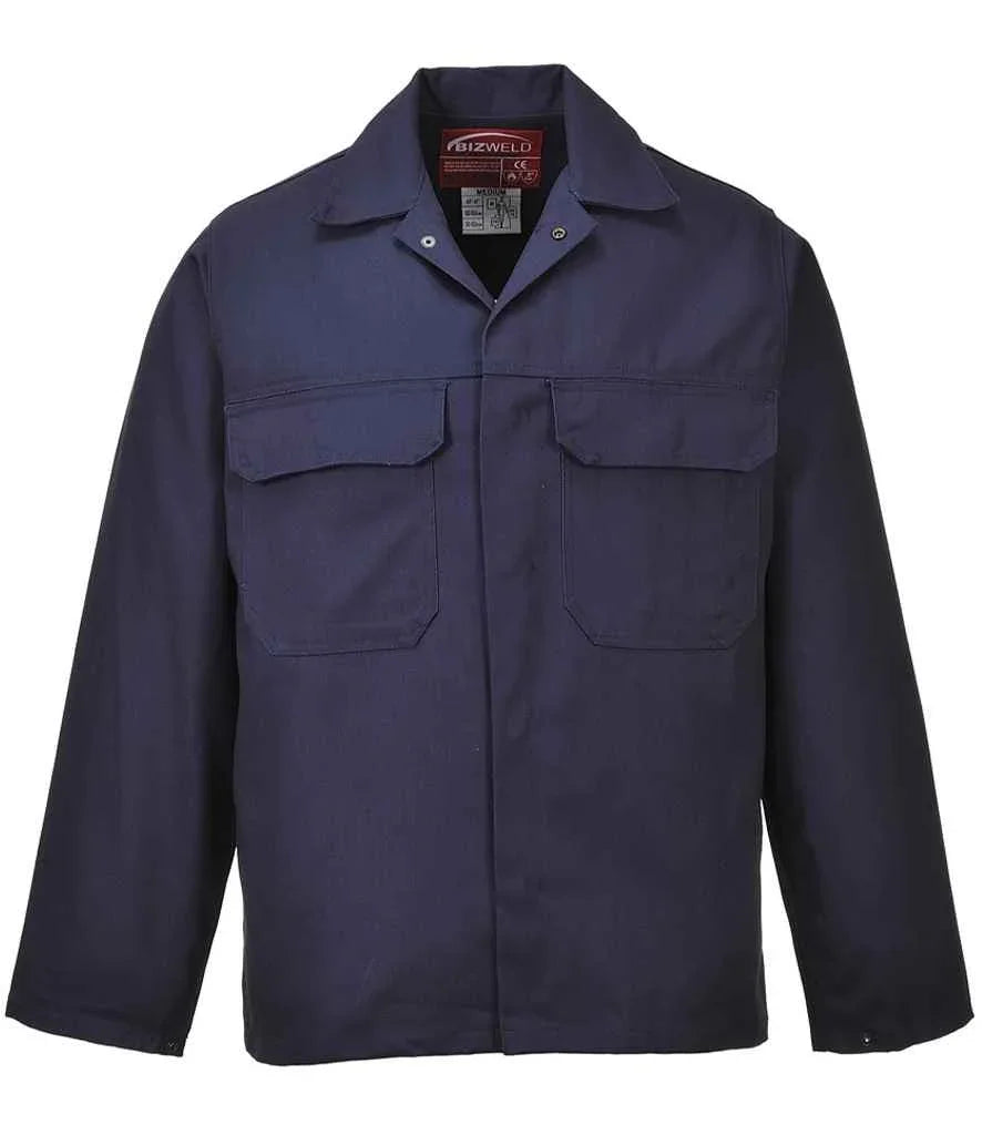 Personalised Custom Branded Portwest Bizweld Flame Resistant Jacket - PW453 - Brand It Essex Ltd