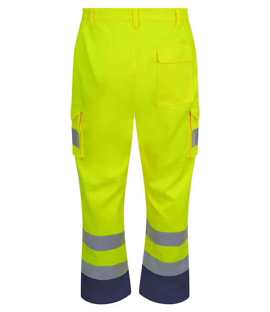Pro High Visibility Cargo Trousers - RX760 - Brand It Essex Ltd