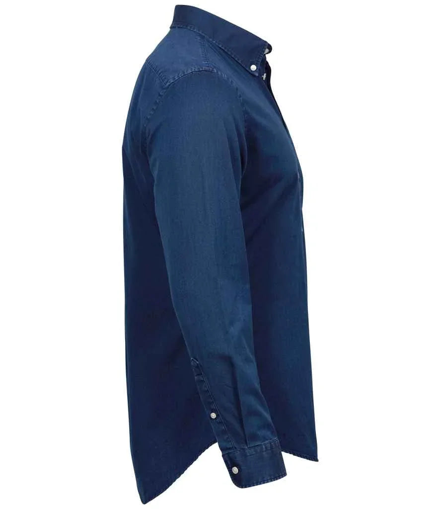 Tee Jays Long Sleeve Casual Twill Shirt - TJ4002 - Brand It Essex Ltd