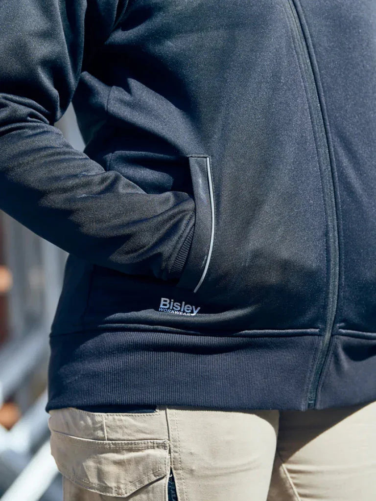 Personalised Custom Branded Bisley Women’s Fleece Zip Front Hoodie with Sherpa Lining - Brand It Essex Ltd