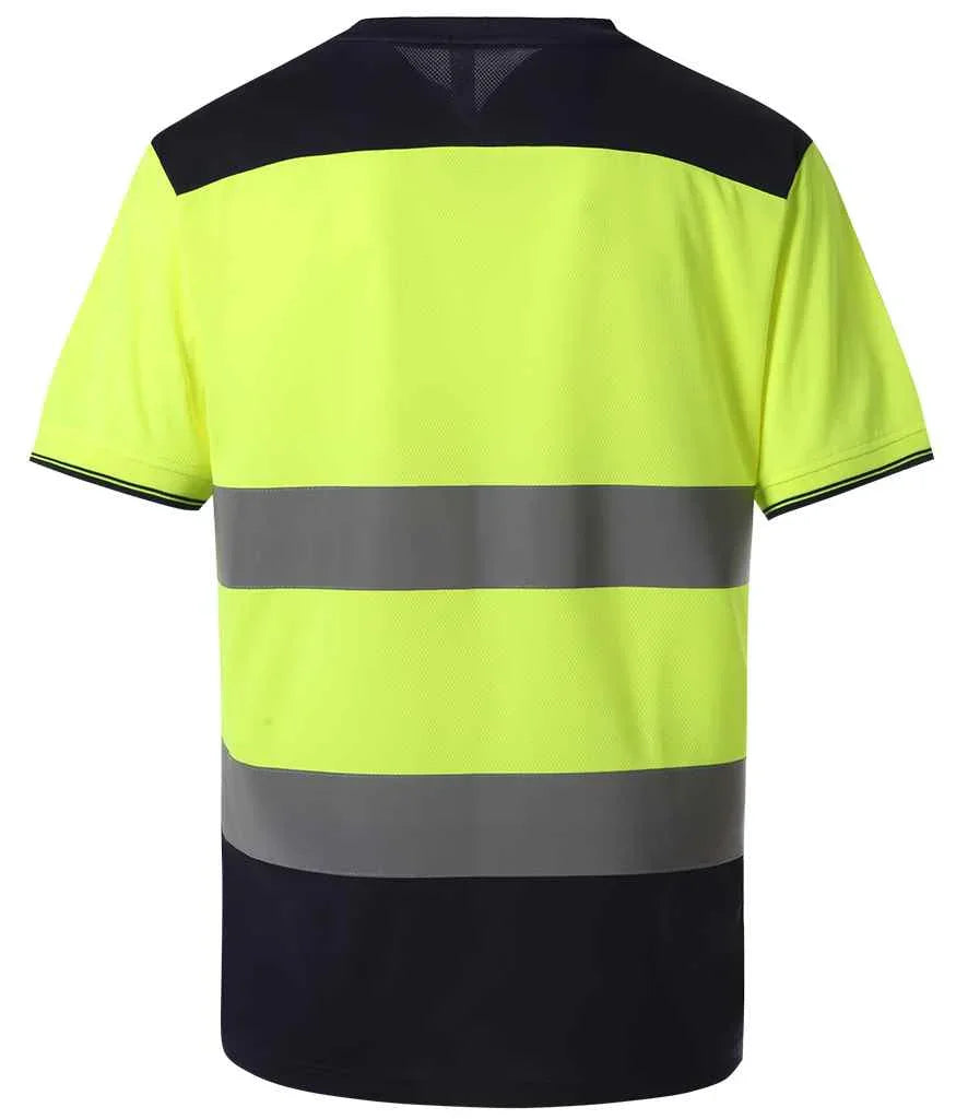 Personalised Custom Branded Yoko Hi-Vis Two Tone T-Shirt - YK013 - Brand It Essex Ltd