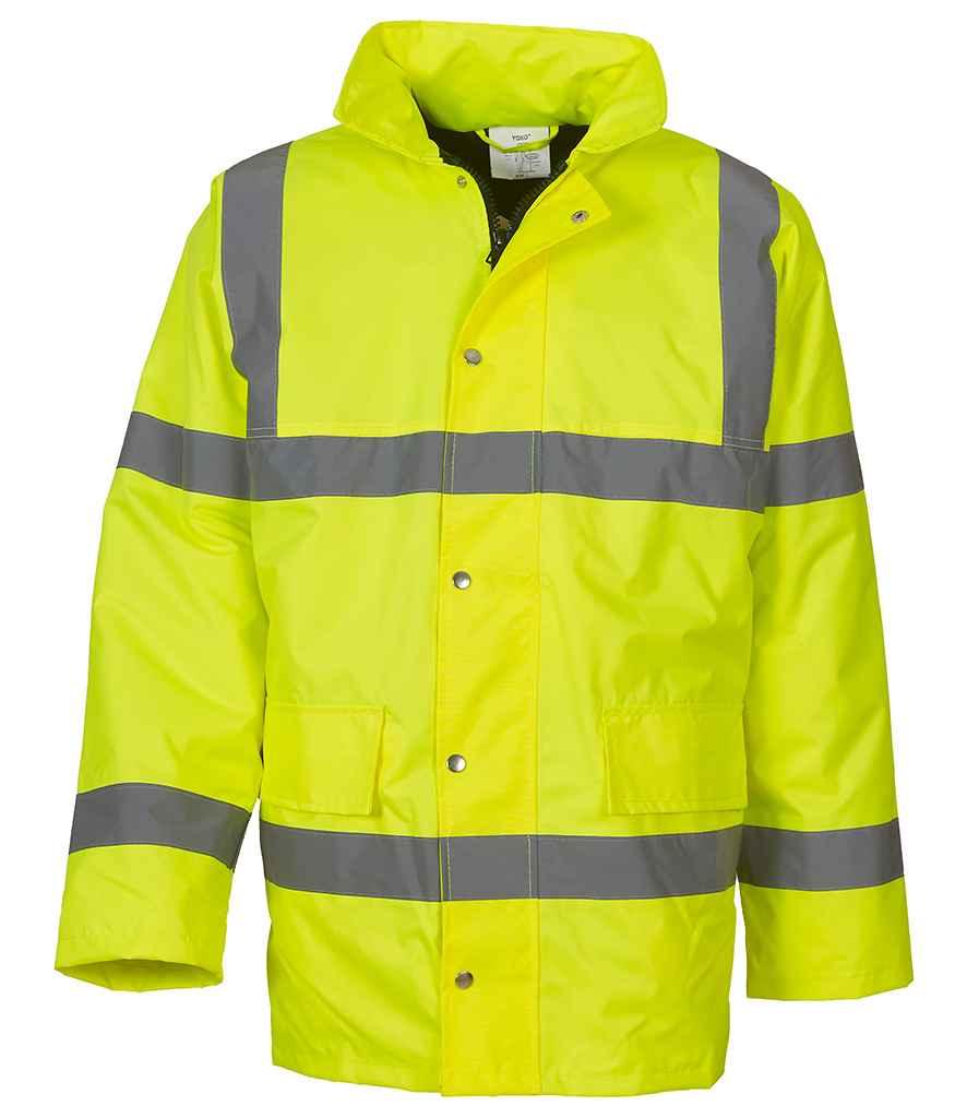 Personalised Custom Branded Yoko Hi-Vis Classic Motorway Jacket - YK202 - Brand It Essex Ltd