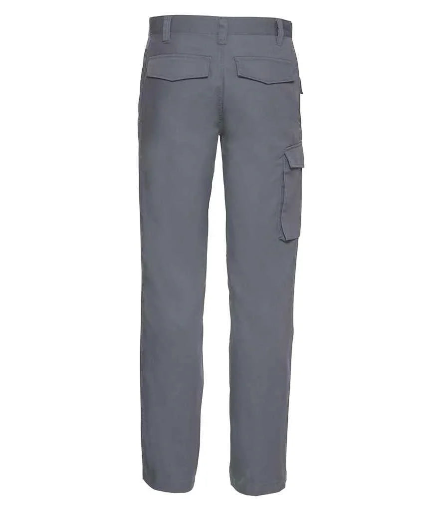 Russell Polycotton Twill Workwear Trousers - J001M - Brand It Essex Ltd