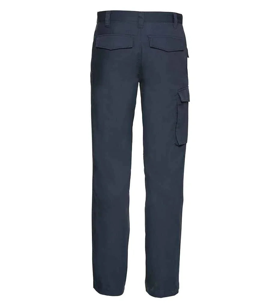 Russell Polycotton Twill Workwear Trousers - J001M - Brand It Essex Ltd