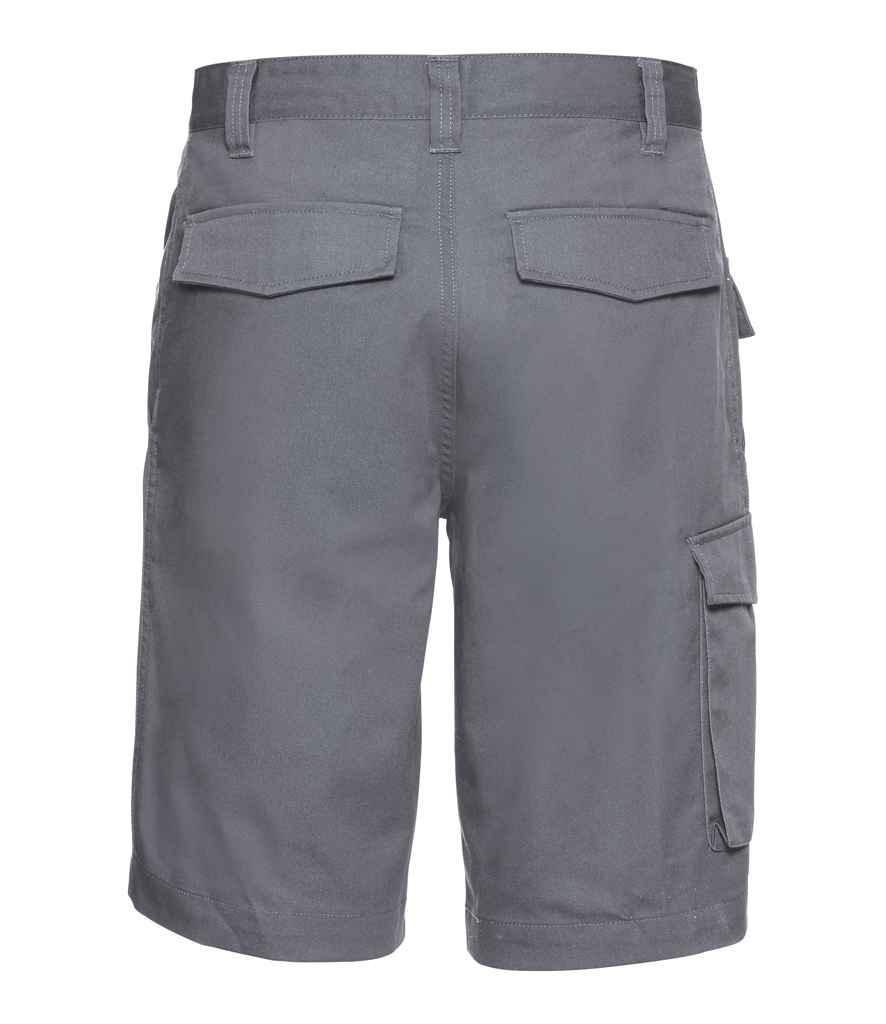 Russell Workwear Poly/Cotton Shorts - J002M - Brand It Essex Ltd