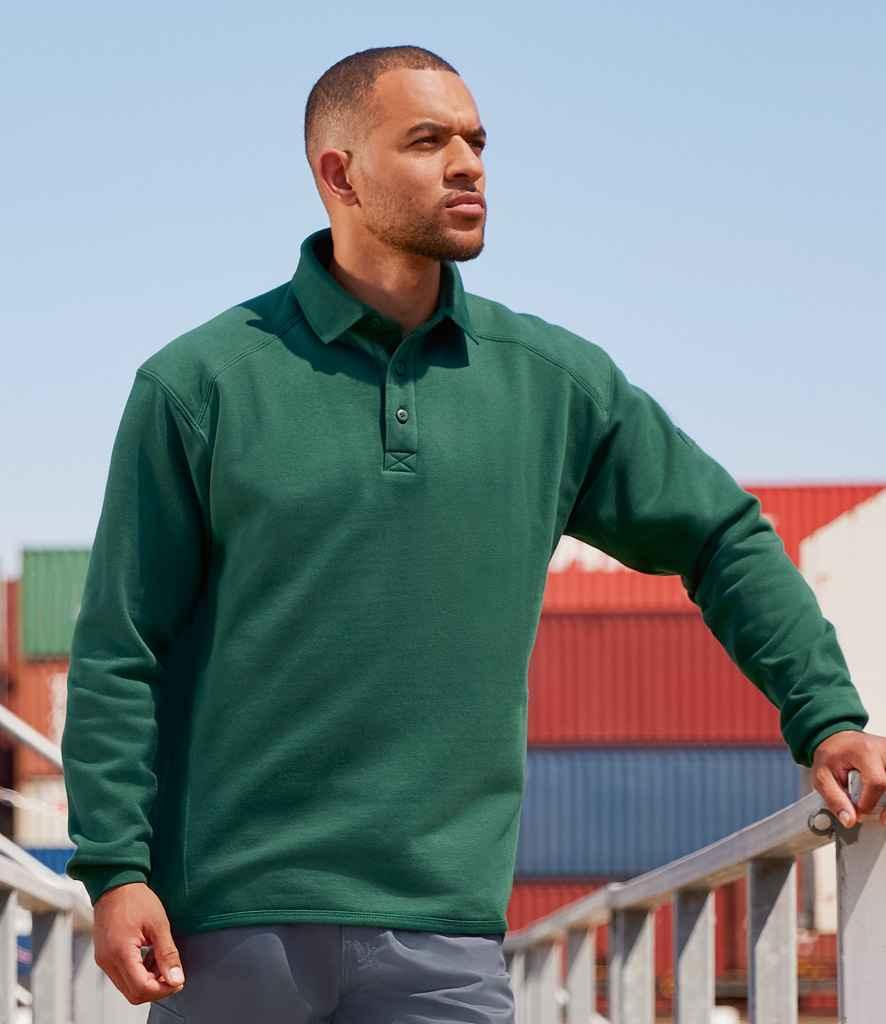 Russell Heavy Duty Collar Sweatshirt - J012M - Brand It Essex Ltd