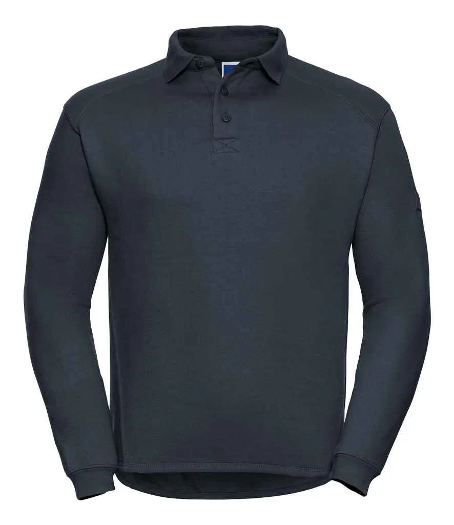 Russell Heavy Duty Collar Sweatshirt - J012M - Brand It Essex Ltd