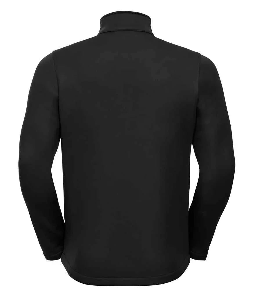 Russell Smart Soft Shell Jacket - Black - Brand It Essex Ltd