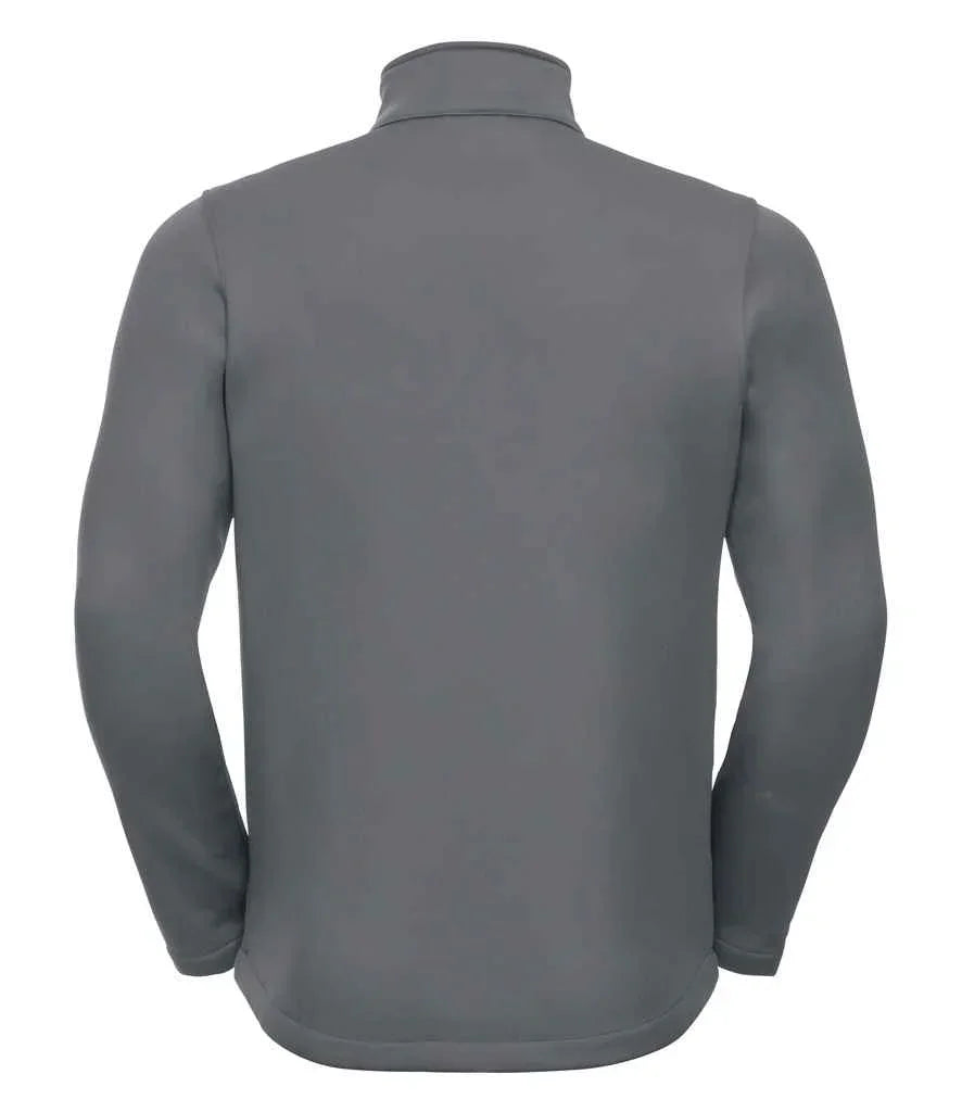Russell Smart Soft Shell Jacket - Convoy Grey - Brand It Essex Ltd
