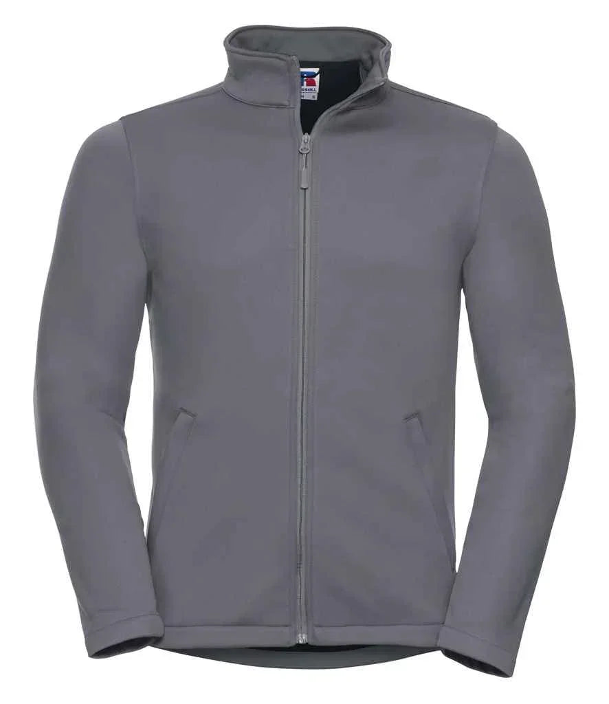 Russell Smart Soft Shell Jacket - Convoy Grey - Brand It Essex Ltd