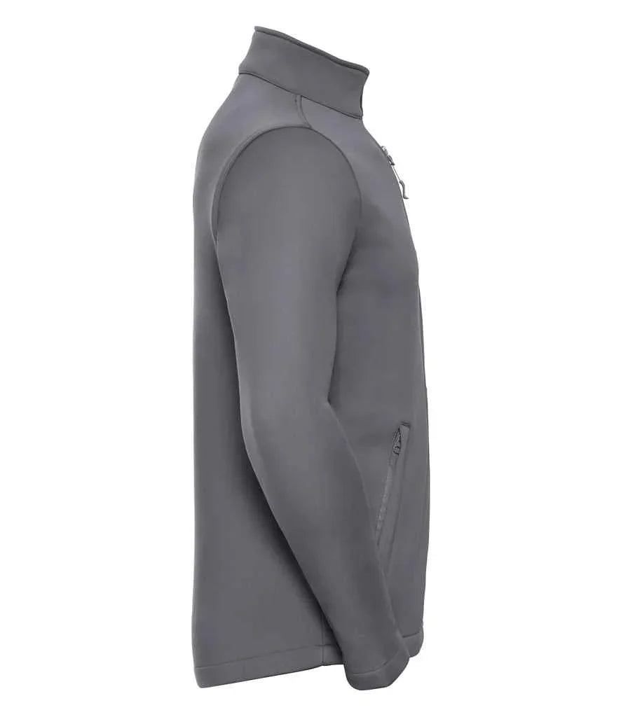 Russell Smart Soft Shell Jacket - Convoy Grey - Brand It Essex Ltd