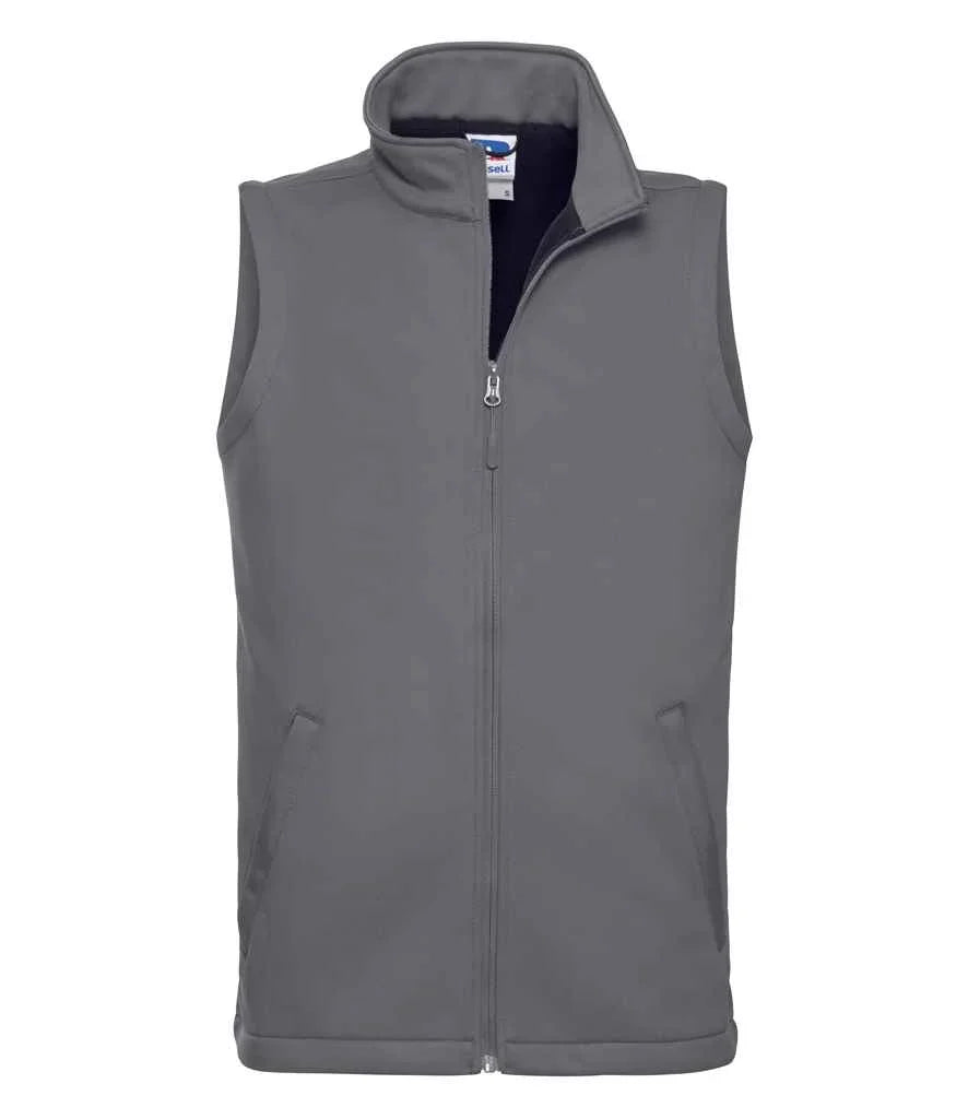 Russell Smart Soft Shell Gilet - J041M - Brand It Essex Ltd