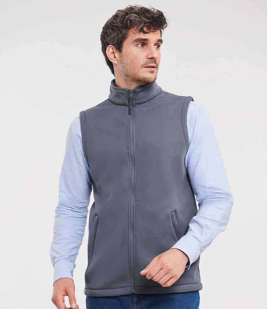 Russell Smart Soft Shell Gilet - J041M - Brand It Essex Ltd