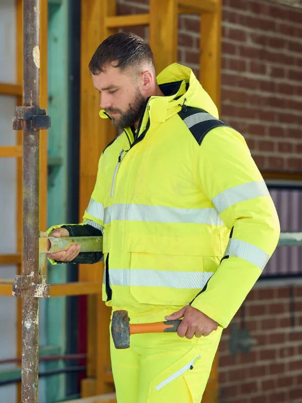 Bisley Taped Hi Vis Eric Jacket - Brand It Essex Ltd