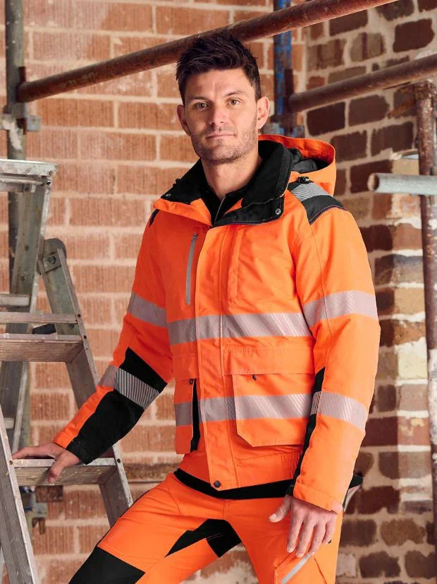 Bisley Taped Hi Vis Eric Jacket - Brand It Essex Ltd