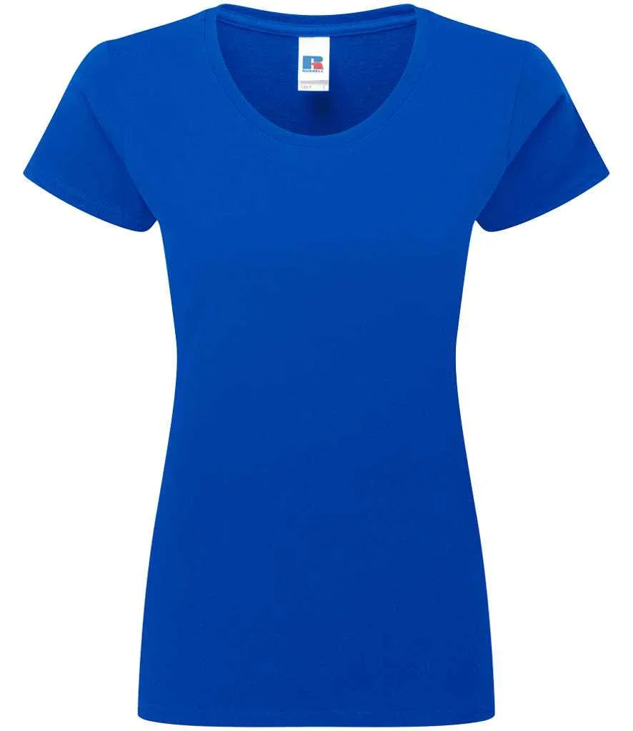 Personalised Custom Branded Russell Ladies Authentic Classic Ringspun T-Shirt -J180F - Brand It Essex Ltd