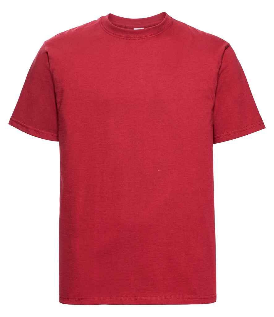 Russell Authentic Heavyweight T-Shirt - Classic Red - Brand It Essex Ltd
