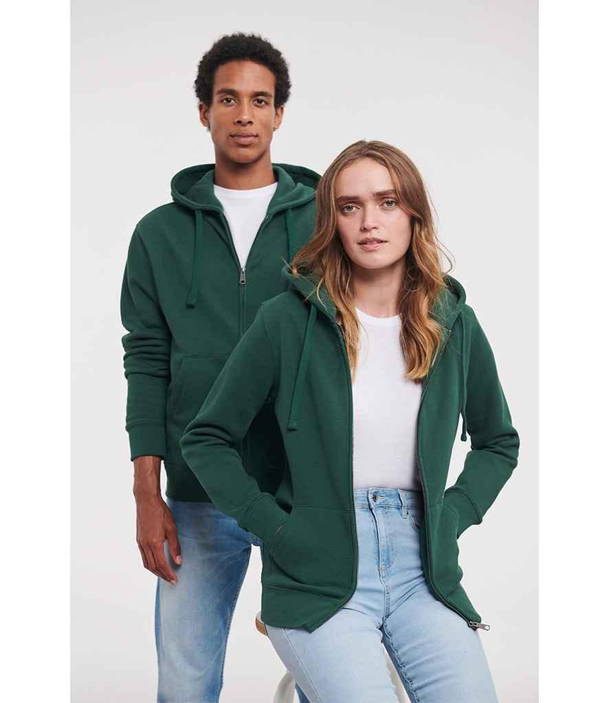 Russell Authentic Zip Hooded Sweatshirt - J266M - Brand It Essex Ltd