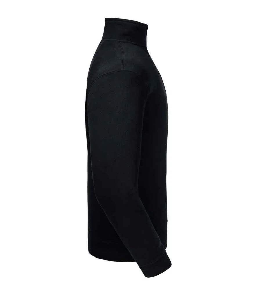 Russell Authentic Zip Neck Sweatshirt - BYOB - Brand It Essex Ltd