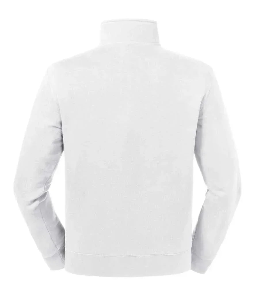 Russell Authentic Zip Neck Sweatshirt - BYOB - Brand It Essex Ltd