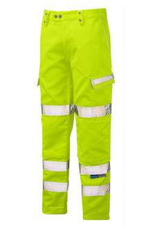 PULSAR® PROTECT Hi-Vis Yellow Combat Trouser - P346
