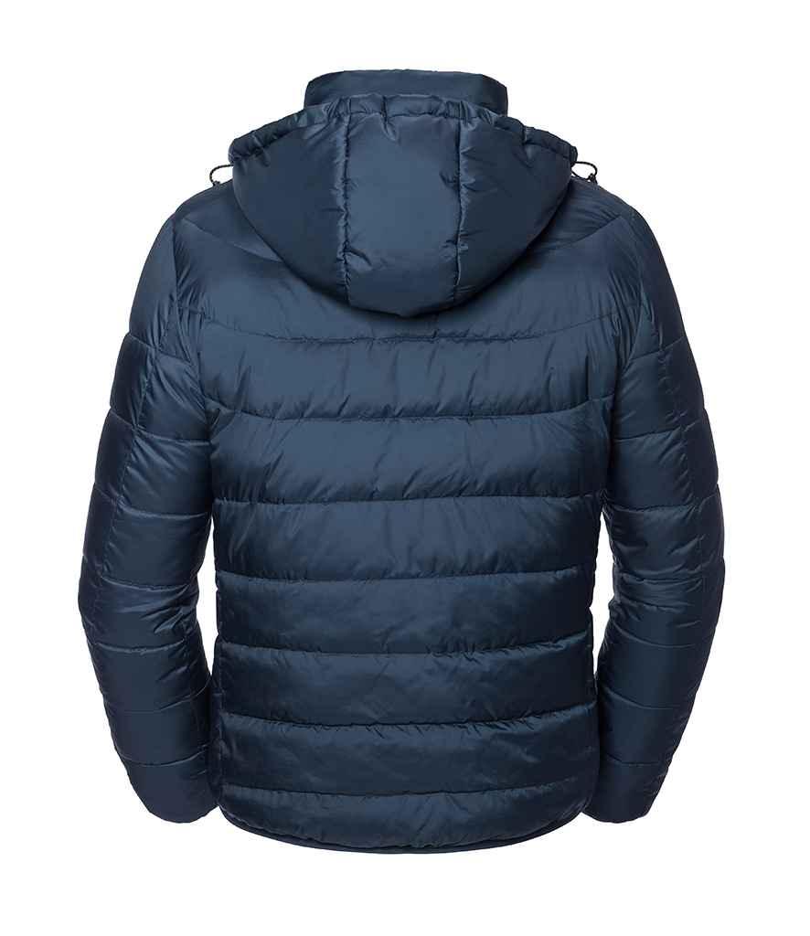 Personalised Custom Branded Russell Hooded Nano Padded Jacket - J440M - Brand It Essex Ltd