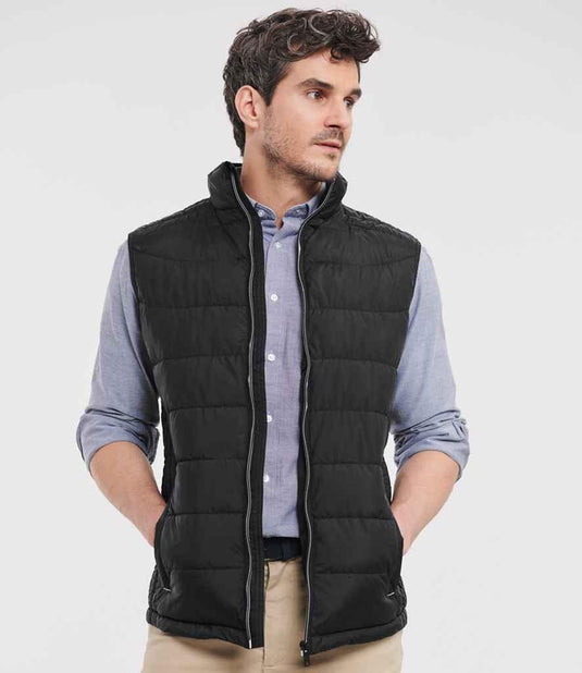 Personalised Custom Branded Russell Nano Padded Bodywarmer - J441M - Brand It Essex Ltd
