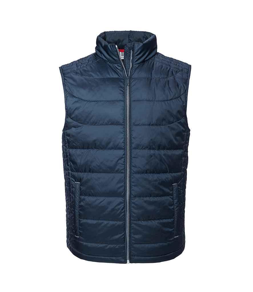 Russell Nano Padded Bodywarmer - Navy - Brand It Essex Ltd
