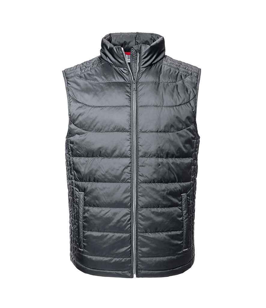 Russell Nano Padded Bodywarmer - Iron Grey - Brand It Essex Ltd