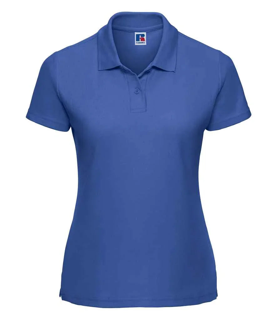 Russell Ladies Classic Poly/Cotton Pique Polo Shirt - J539F - Brand It Essex Ltd
