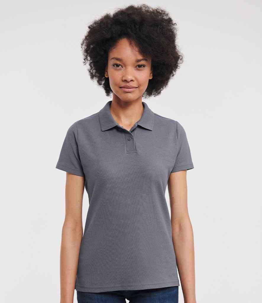 Russell Ladies Classic Poly/Cotton Pique Polo Shirt - J539F - Brand It Essex Ltd
