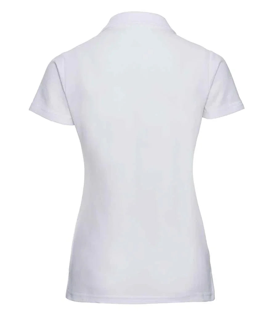Russell Ladies Classic Poly/Cotton Pique Polo Shirt - J539F - Brand It Essex Ltd