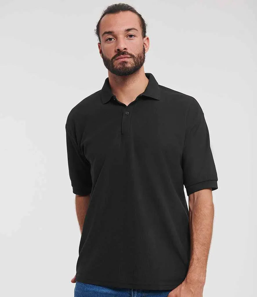 Russell Poly/Cotton Pique Polo Shirt - J539M - Brand It Essex Ltd