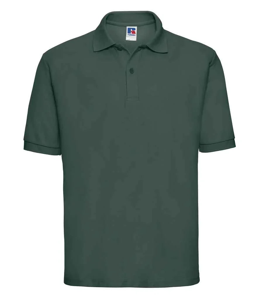 Russell Poly/Cotton Pique Polo Shirt - J539M - Brand It Essex Ltd