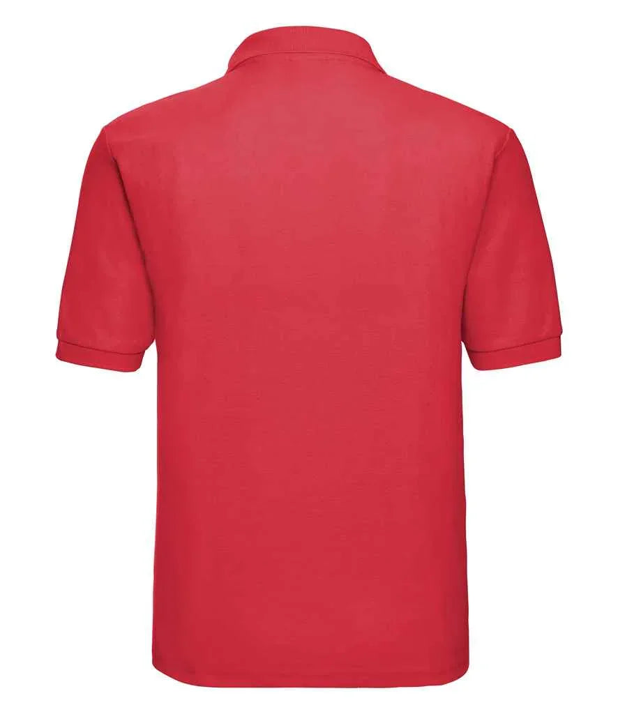 Russell Poly/Cotton Pique Polo Shirt - J539M - Brand It Essex Ltd