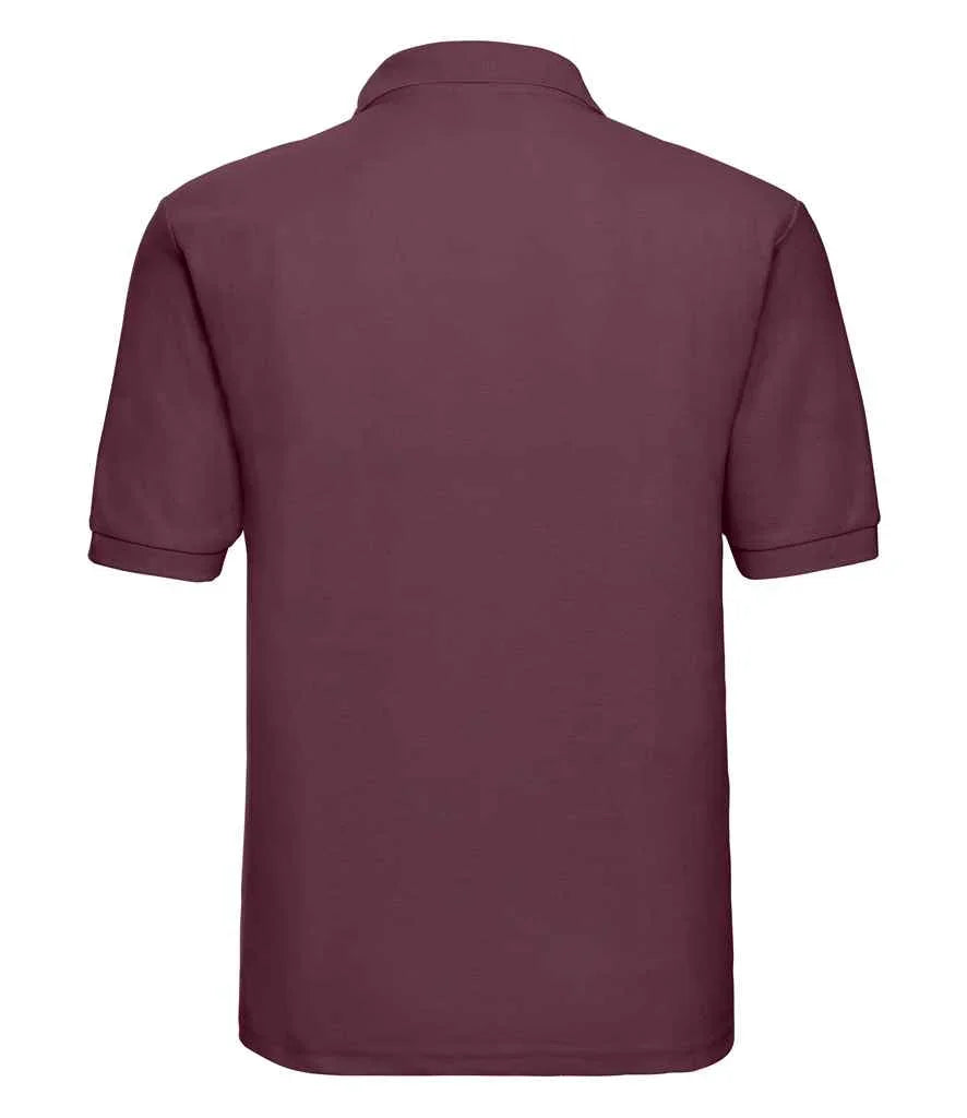 Russell Poly/Cotton Pique Polo Shirt - J539M - Brand It Essex Ltd