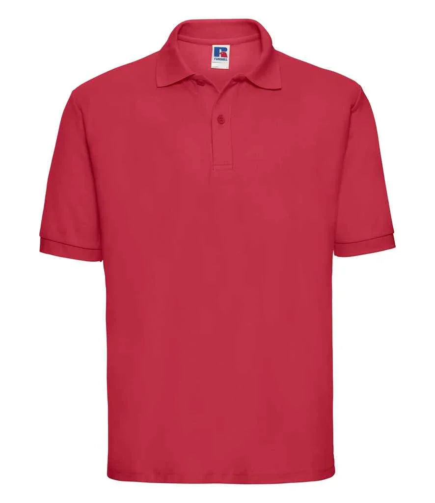 Russell Poly/Cotton Pique Polo Shirt - J539M - Brand It Essex Ltd