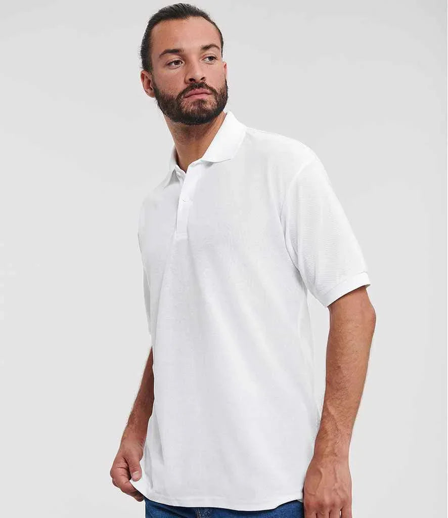 Russell Poly/Cotton Pique Polo Shirt - J539M - Brand It Essex Ltd