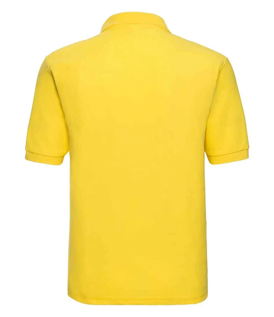 Russell Poly/Cotton Pique Polo Shirt - J539M - Brand It Essex Ltd