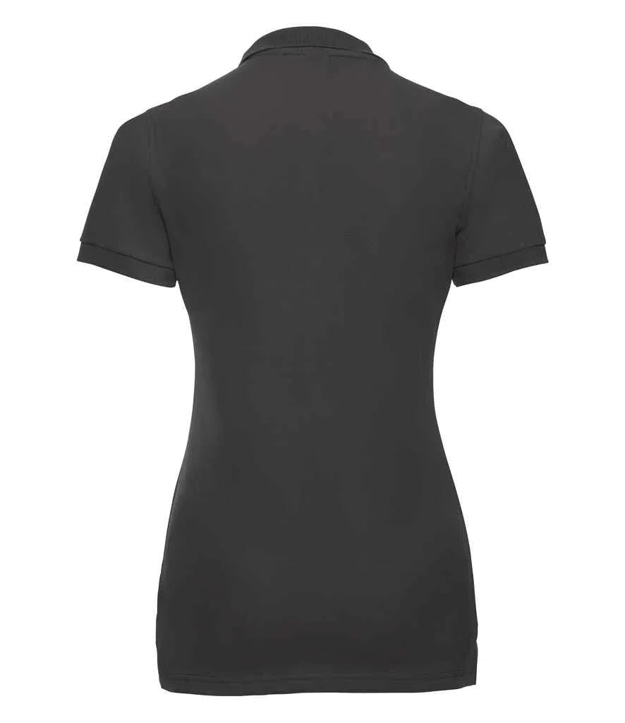Russell Ladies Stretch Pique Polo Shirt - J566F - Brand It Essex Ltd