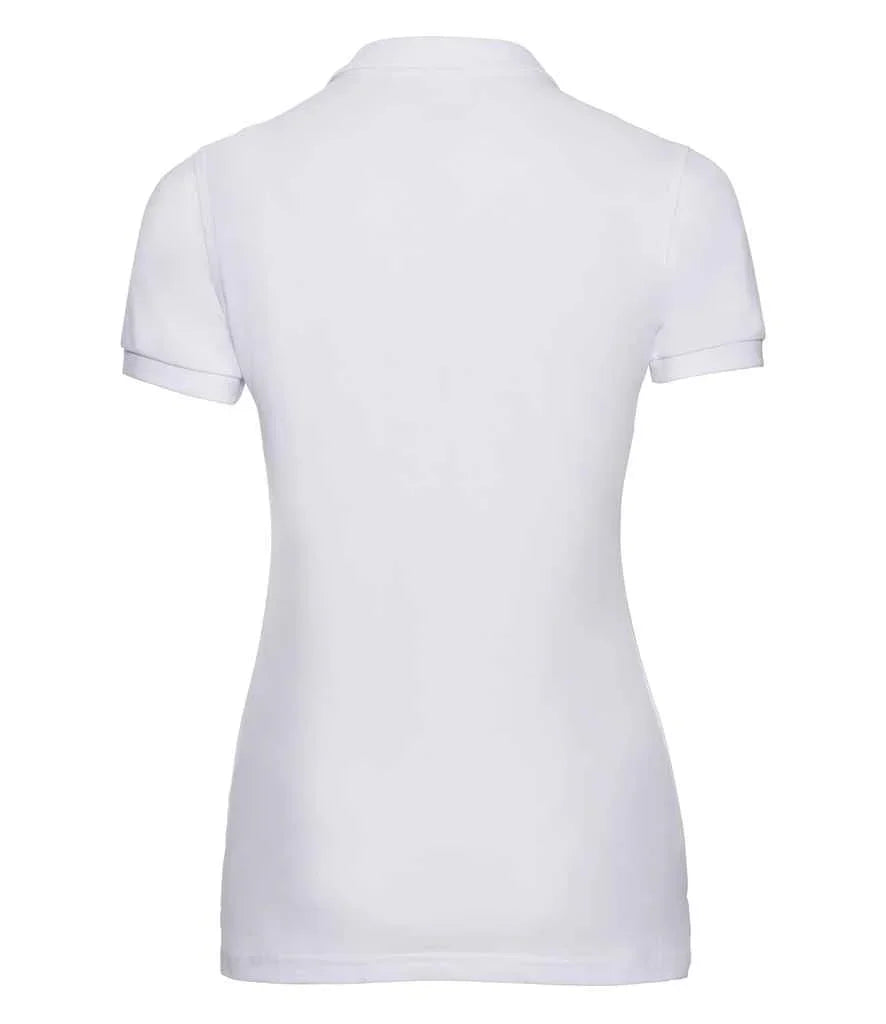 Russell Ladies Stretch Pique Polo Shirt - J566F - Brand It Essex Ltd
