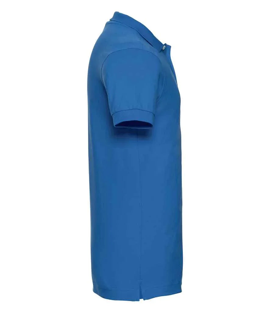 Russell Stretch Pique Polo Shirt - J566M - Brand It Essex Ltd