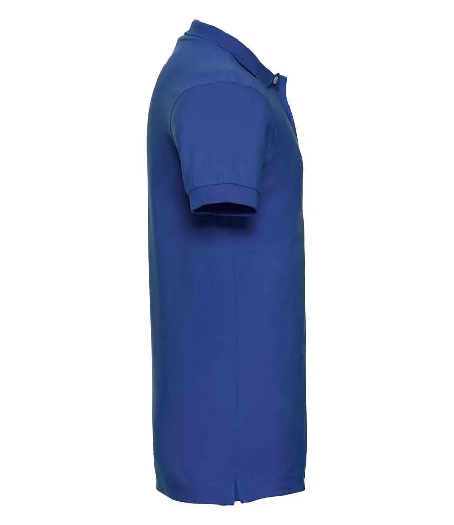 Russell Stretch Pique Polo Shirt - J566M - Brand It Essex Ltd