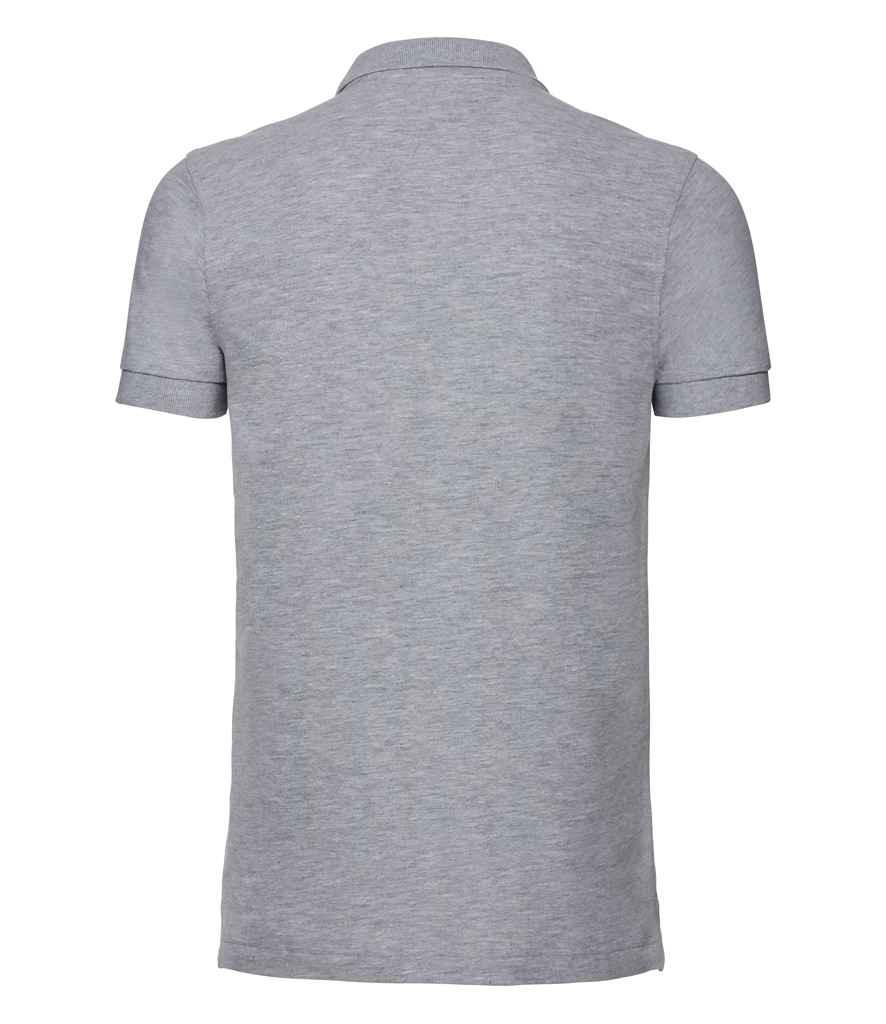 Russell Stretch Pique Polo Shirt - J566M - Brand It Essex Ltd