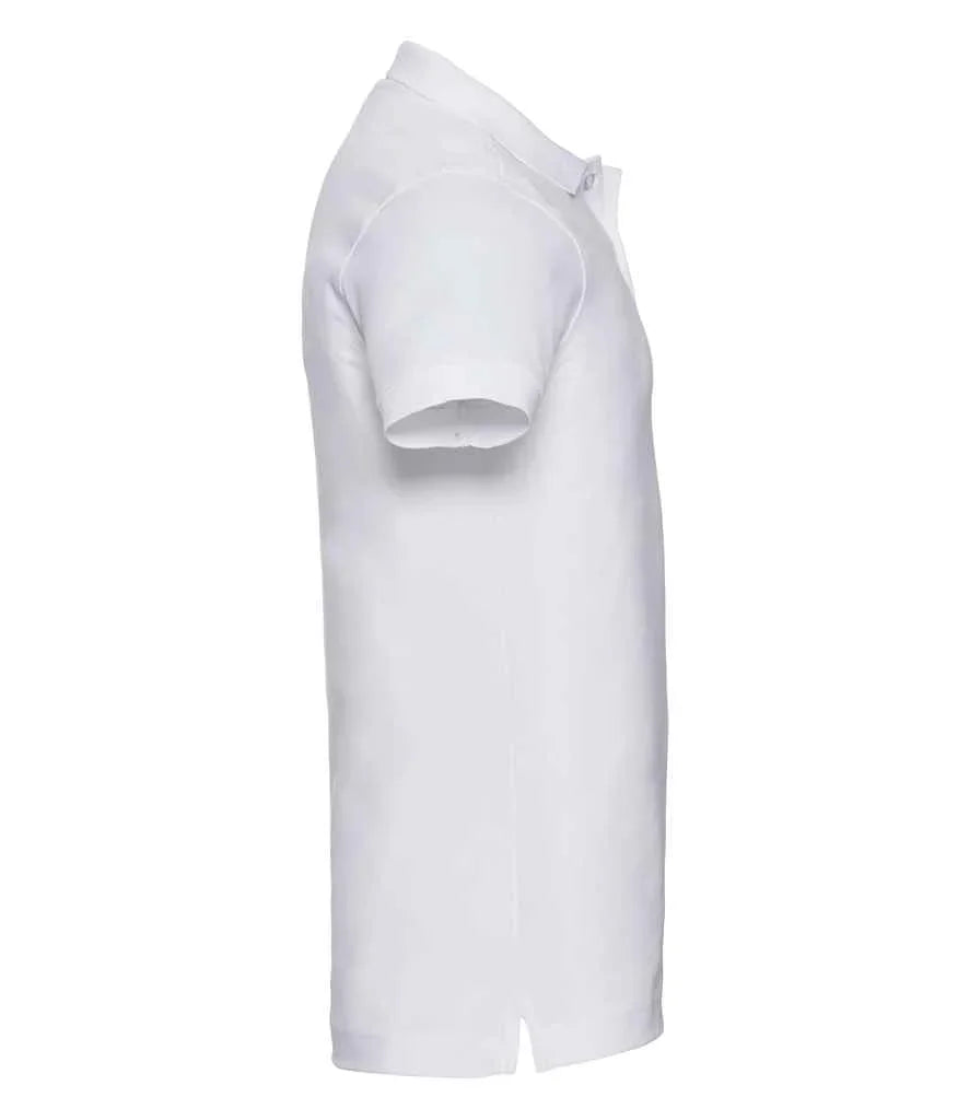 Russell Stretch Pique Polo Shirt - J566M - Brand It Essex Ltd